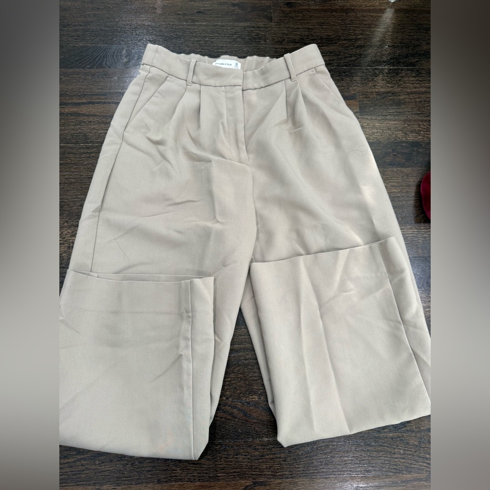 Abercrombie & Fitch ultra high rise wide leg Sloane Pant